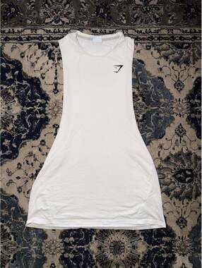 Gymshark Cutoff White Men's Size S - Good